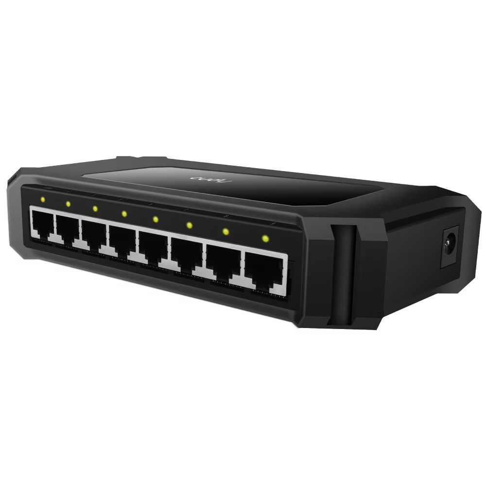 Cudy GS108D 8-Port Gigabit Ethernet Switch Black Cudy GS108D 8-Port Gigabit Ethernet Switch Black