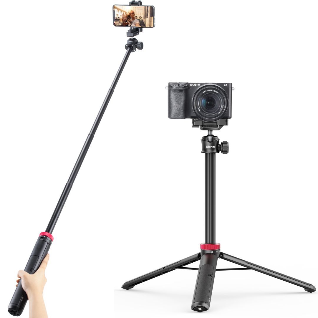 Ulanzi MT-44 Extendable Vlog Tripod mini állvány Black Ulanzi MT-44 Extendable Vlog Tripod mini állvány Black