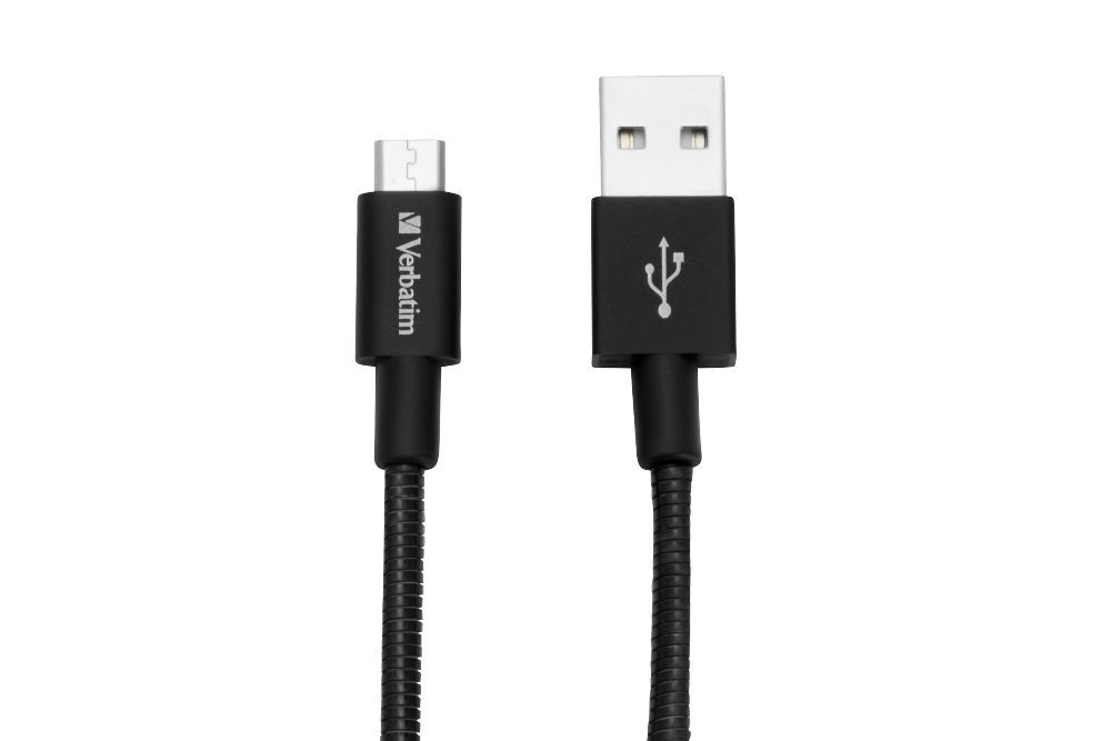 Verbatim Micro USB Sync & Charge Cable Black Verbatim Micro USB Sync & Charge Cable Black