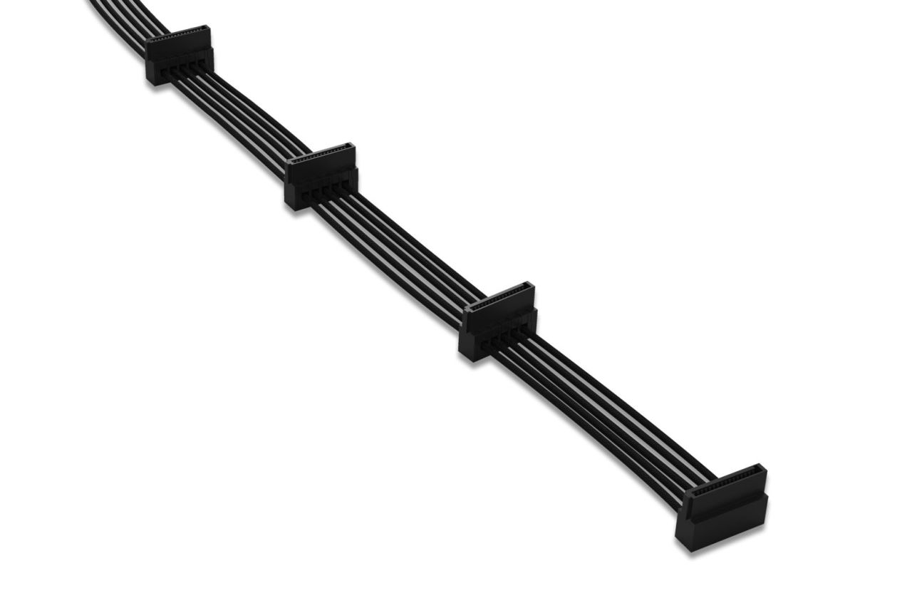 Be quiet! CS-3640 4xSATA Power Cable 0,6m Black Be quiet! CS-3640 4xSATA Power Cable 0,6m Black