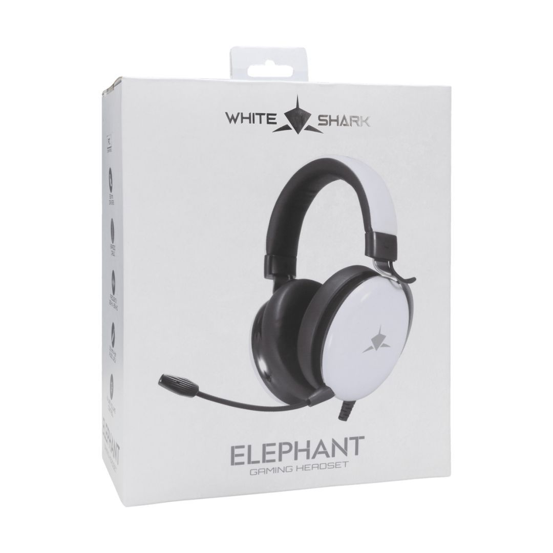 White Shark GH-2540W Elephant Headset White White Shark GH-2540W Elephant Headset White