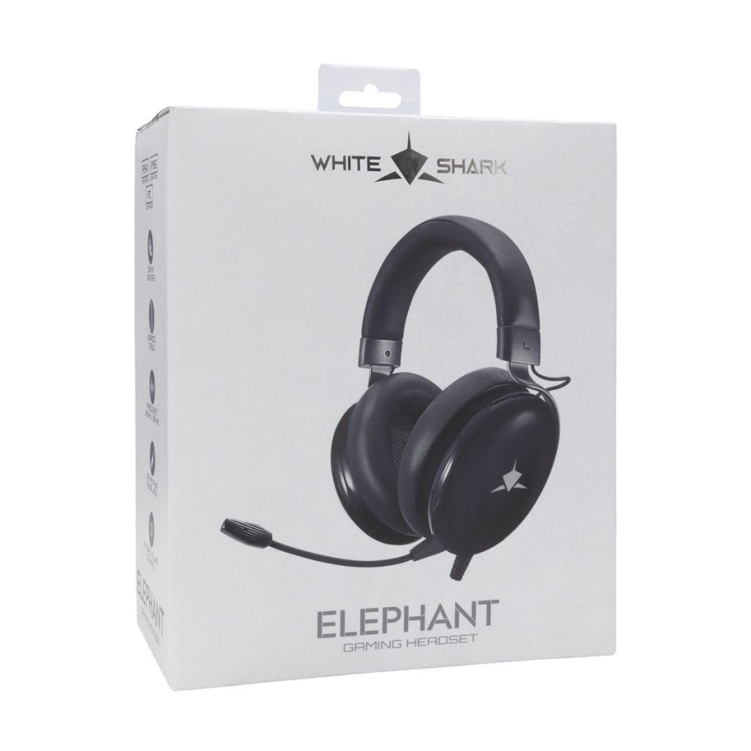 White Shark GH-2540B Elephant Headset Black