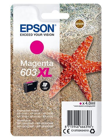 Epson T03A3 (603XL) Magenta tintapatron Epson T03A3 (603XL) Magenta tintapatron