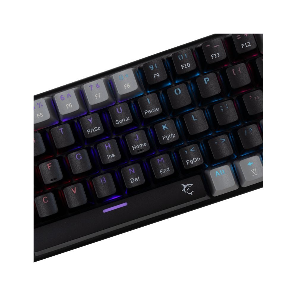 White Shark Wakizashi Blue Switches Gaming Keyboard Black/Grey HU White Shark Wakizashi Blue Switches Gaming Keyboard Black/Grey HU