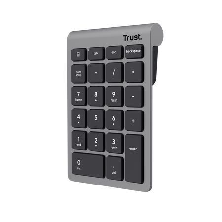 Trust Xalas Wireless Numpad Grey Trust Xalas Wireless Numpad Grey