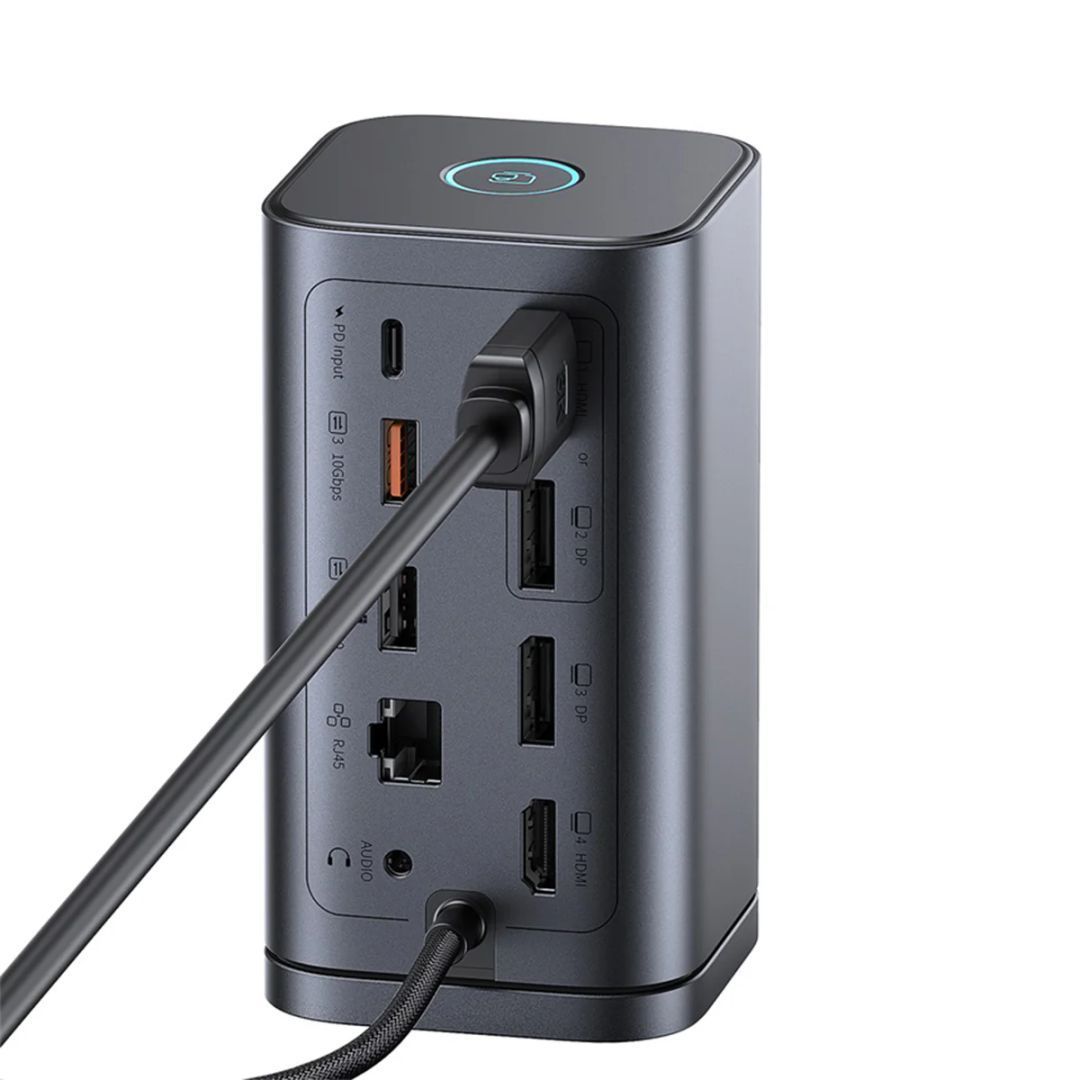 Baseus Spacemate 11-in-1 (Mac) Docking Station Grey Baseus Spacemate 11-in-1 (Mac) Docking Station Grey