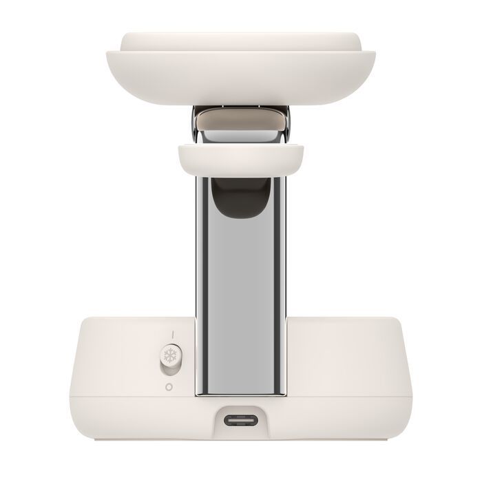 Belkin UltraCharge Pro 25W Qi2 3in1 Wireless Charger Sand Belkin UltraCharge Pro 25W Qi2 3in1 Wireless Charger Sand