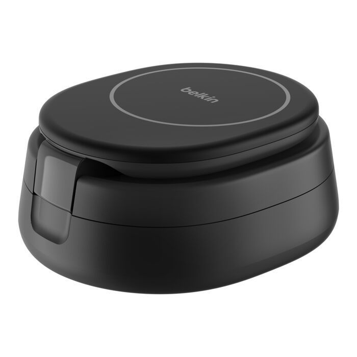 Belkin BoostCharge Pro 2-in-1 Wireless Charging Stand with Qi2 15W Black Belkin BoostCharge Pro 2-in-1 Wireless Charging Stand with Qi2 15W Black