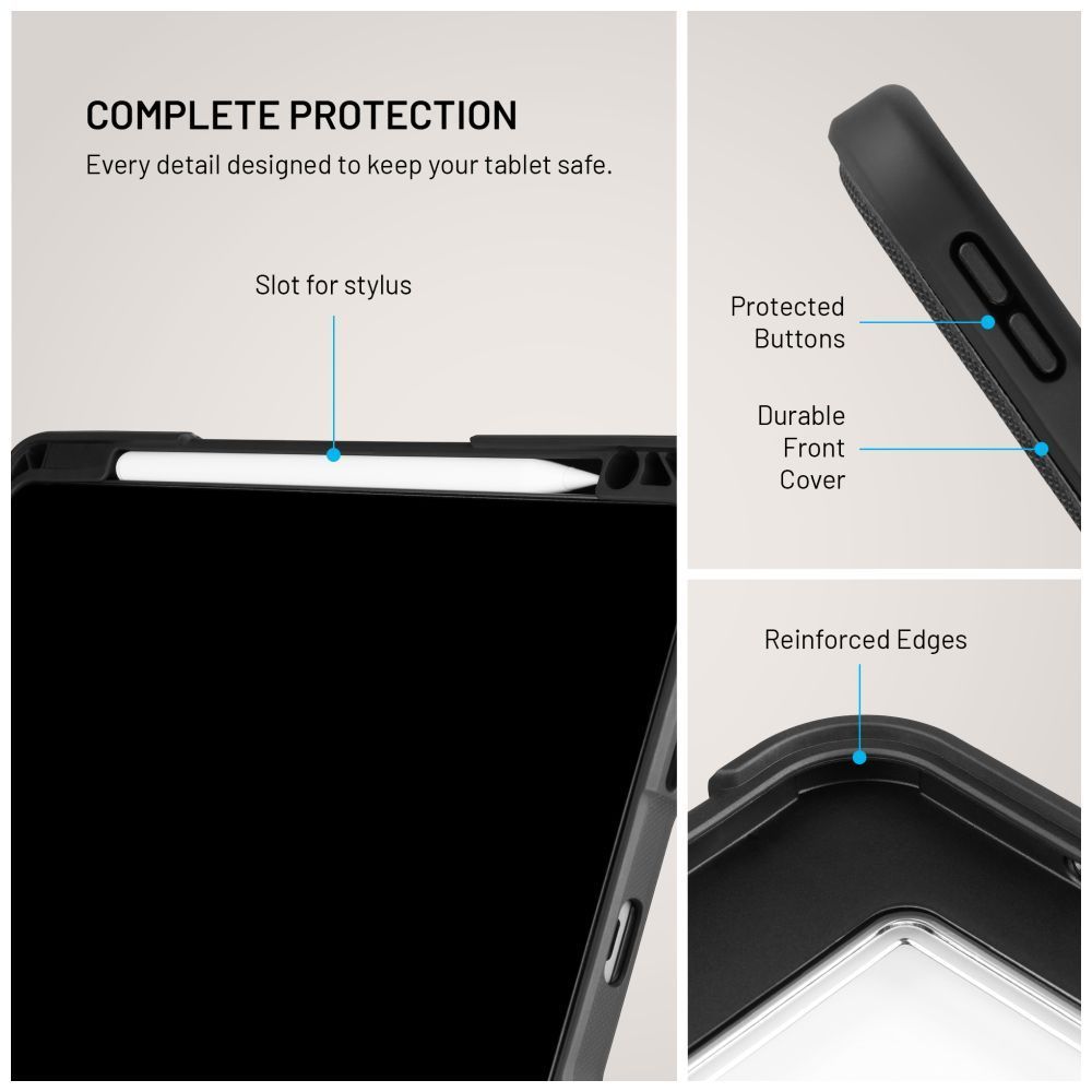 FIXED Tok Apple iPad Pro 11" (2024) készülékhez, fekete