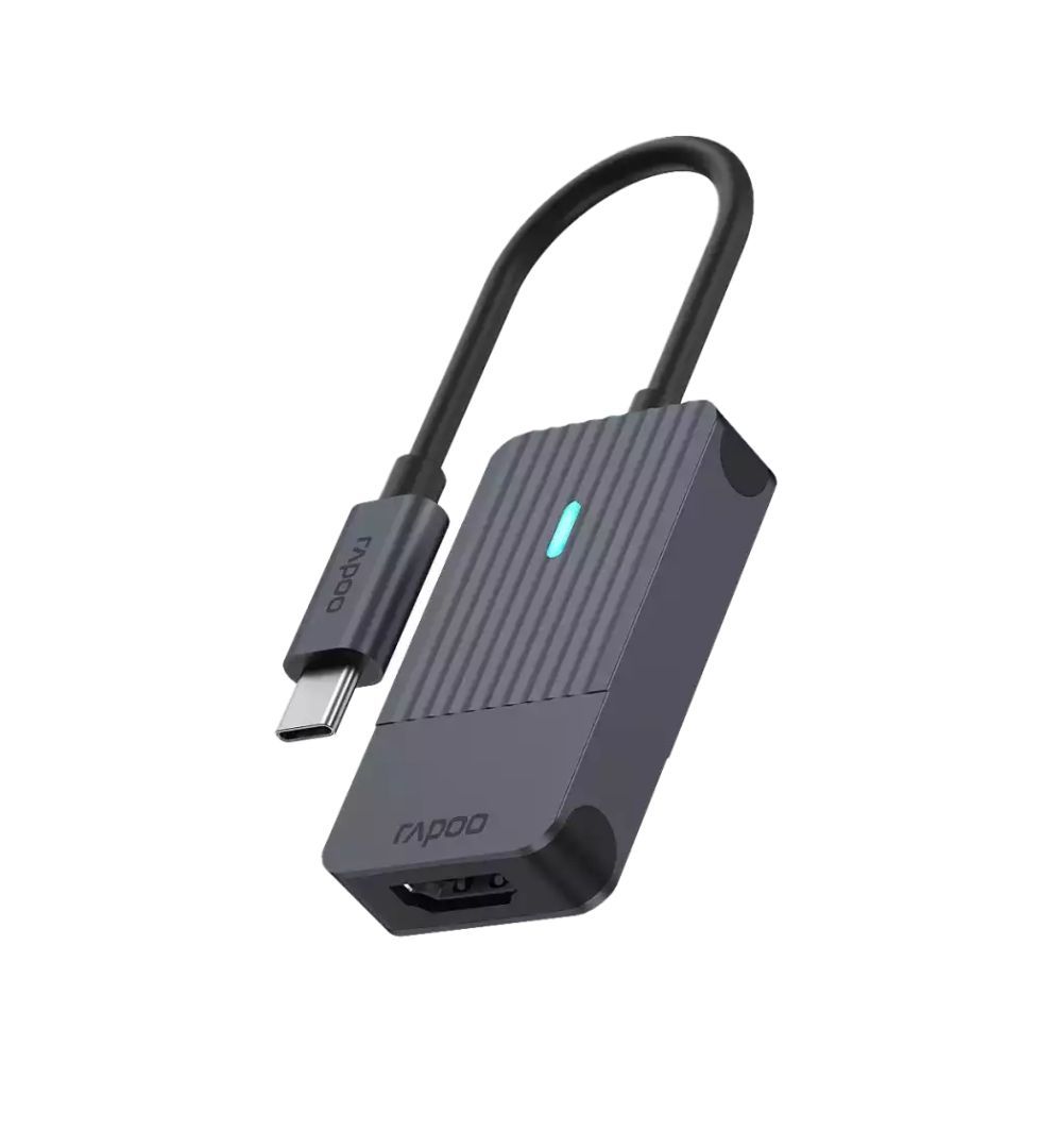 Rapoo UCA-1004 USB-C to HDMI Adapter Grey Rapoo UCA-1004 USB-C to HDMI Adapter Grey