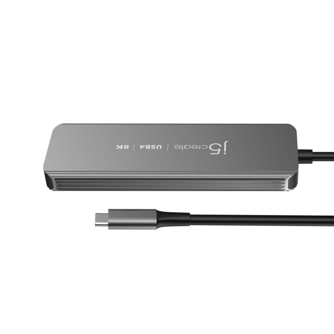 j5create USB4 8K60 Slim Hub Space Grey