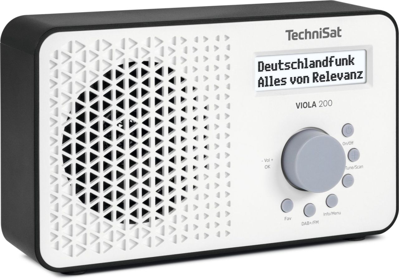 Technisat Viola 200 White/Black
