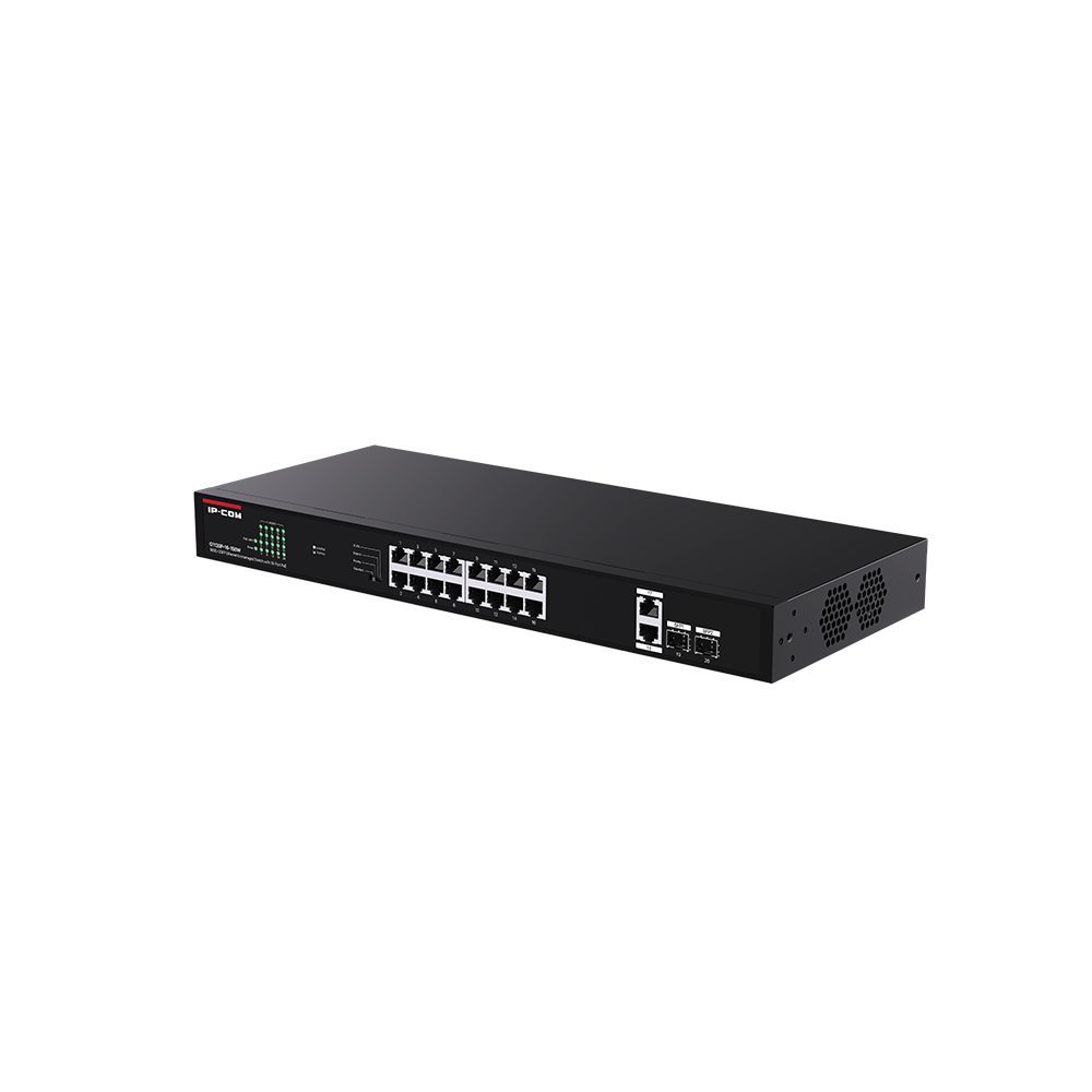 IP-COM G1120P-16-150W 18GE+2SFP Ethernet Unmanaged Switch With 16-Port PoE IP-COM G1120P-16-150W 18GE+2SFP Ethernet Unmanaged Switch With 16-Port PoE