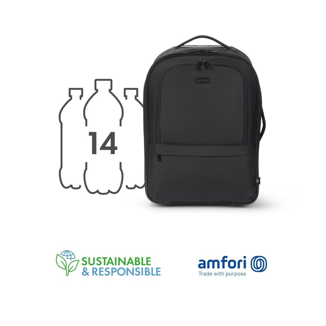 Dicota Backpack Roller Eco CORE 16" Black Dicota Backpack Roller Eco CORE 16" Black