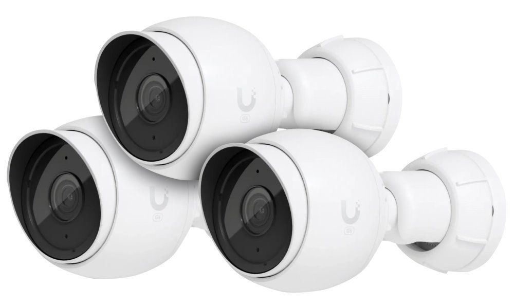 Ubiquiti UniFi UVC-G5-Bullet Indoor/Outdoor 2K HD PoE Camera White 3-pack Ubiquiti UniFi UVC-G5-Bullet Indoor/Outdoor 2K HD PoE Camera White 3-pack