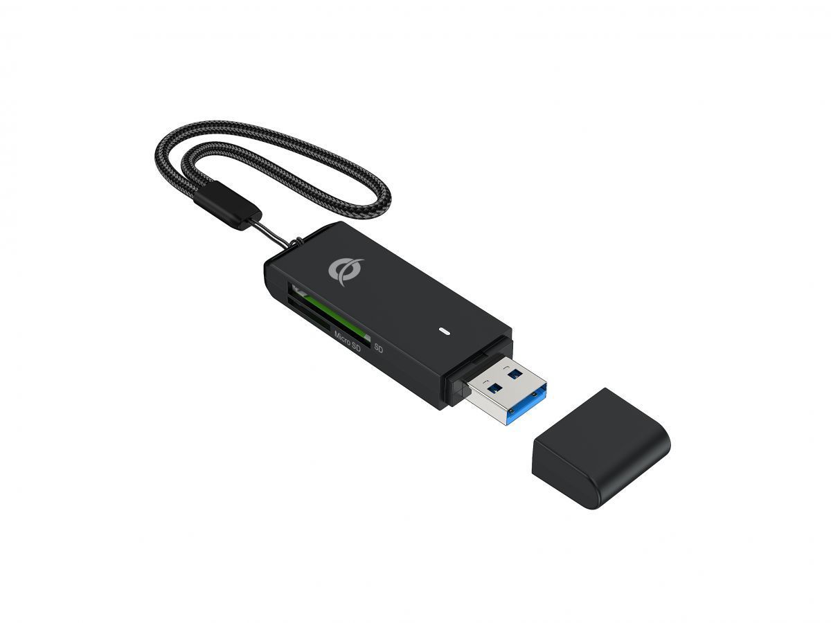 Conceptronic BIAN02B USB3.0 Card Reader Black Conceptronic BIAN02B USB3.0 Card Reader Black