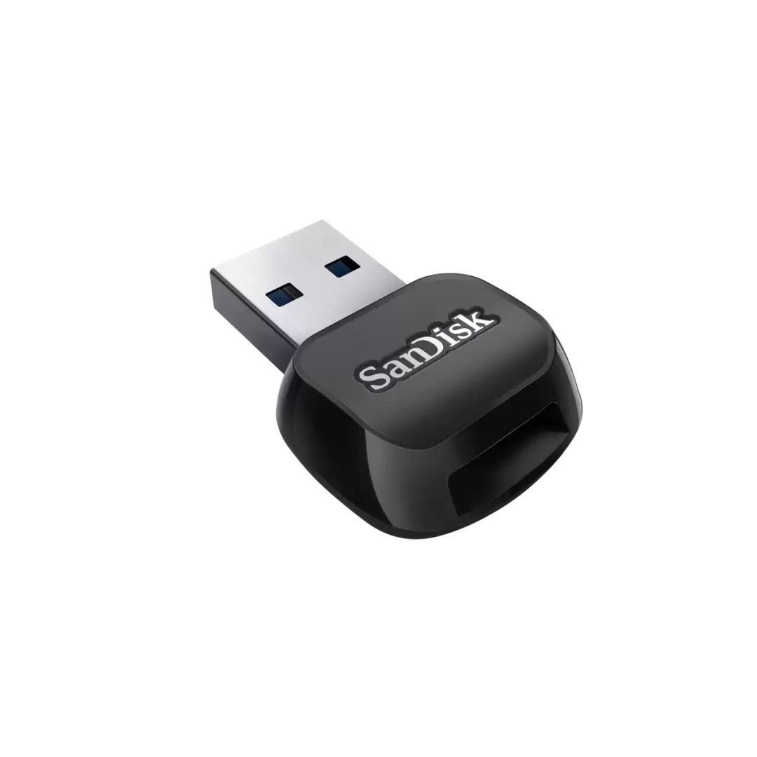 Sandisk QuickFlow microSD UHS-I Card USB-A Reader Black Sandisk QuickFlow microSD UHS-I Card USB-A Reader Black