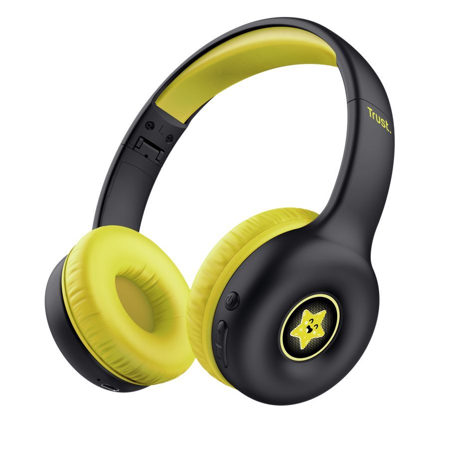 Trust Nouna Kids Headphones Black/Yellow Trust Nouna Kids Headphones Black/Yellow