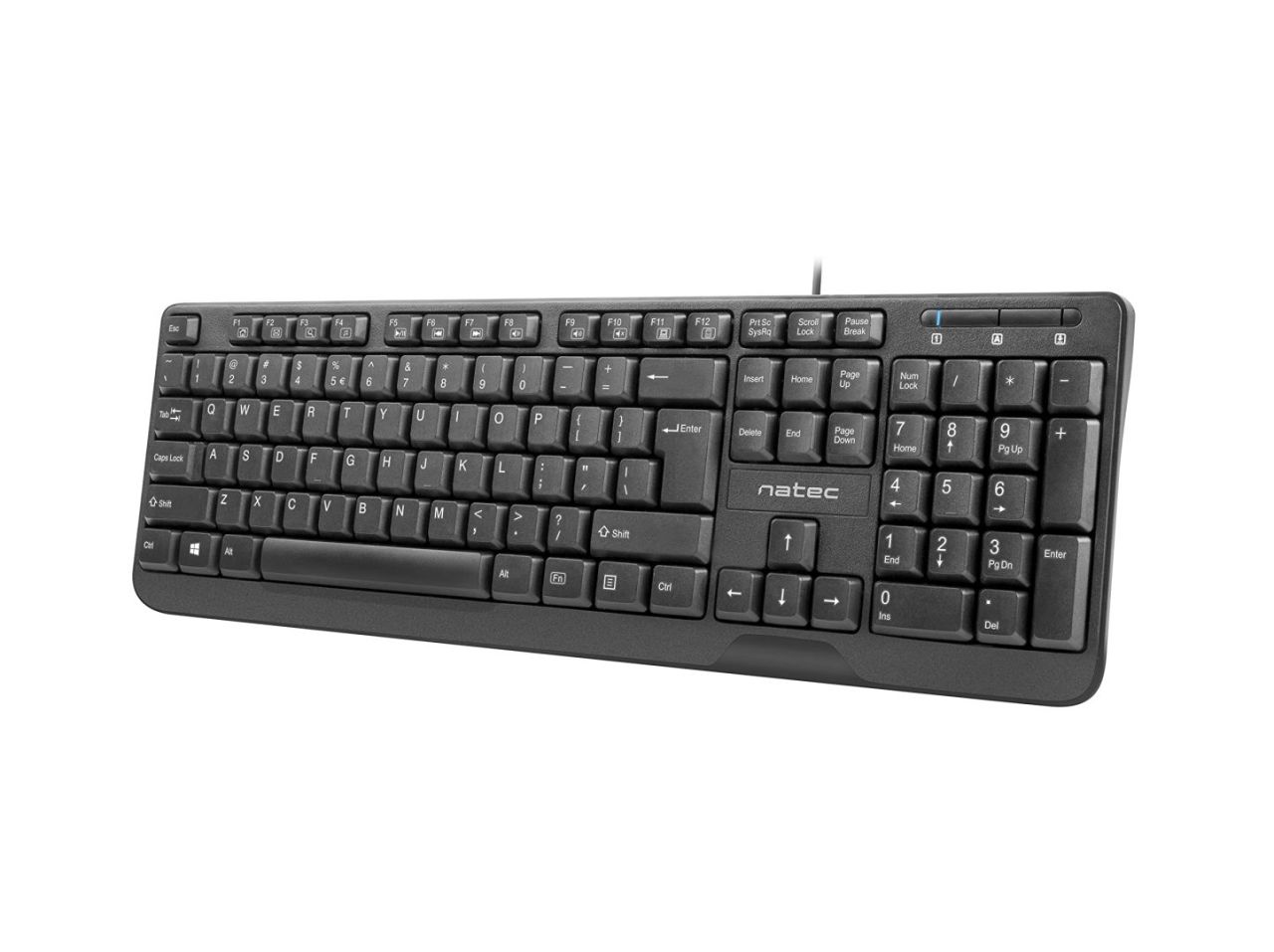 natec Trout Keyboard Black US natec Trout Keyboard Black US