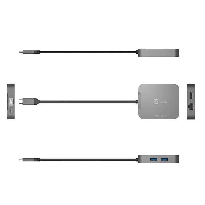 j5create JCD3191 4K60 Elite USB-C Travel Adapter j5create JCD3191 4K60 Elite USB-C Travel Adapter