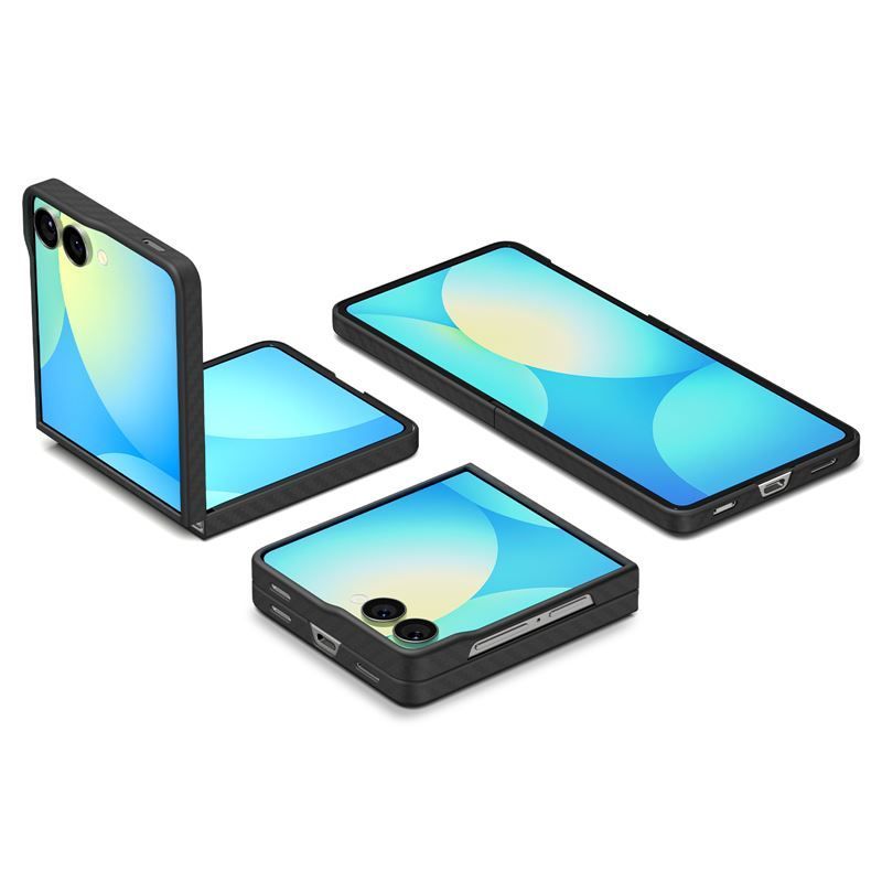 Spigen Air Skin for Samsung Galaxy Z Flip7 Aramid Black Spigen Air Skin for Samsung Galaxy Z Flip7 Aramid Black