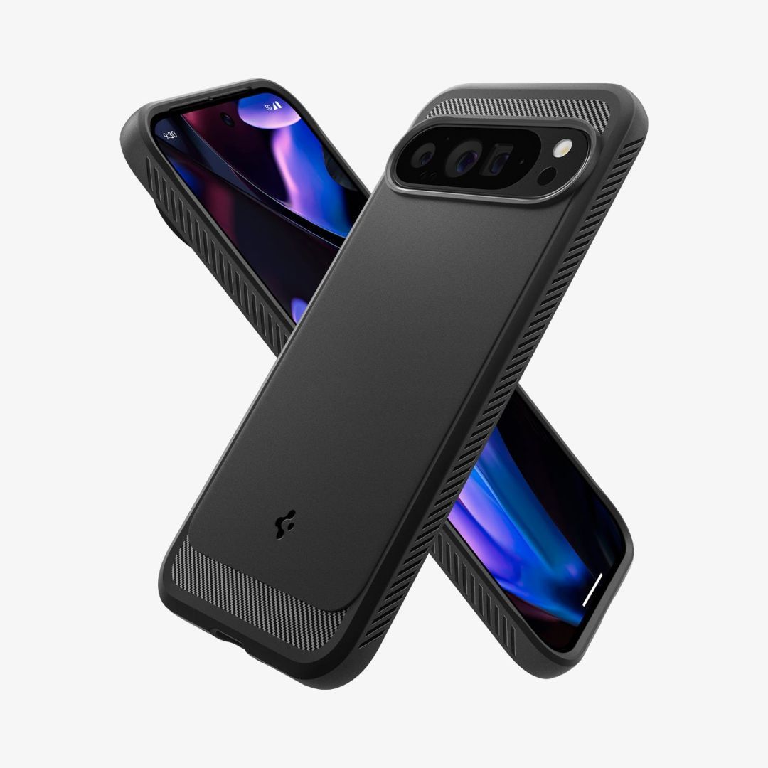 Spigen Rugged Armor Google Pixel 9 Pro/Pixel 9 Marble Gray Spigen Rugged Armor Google Pixel 9 Pro/Pixel 9 Marble Gray