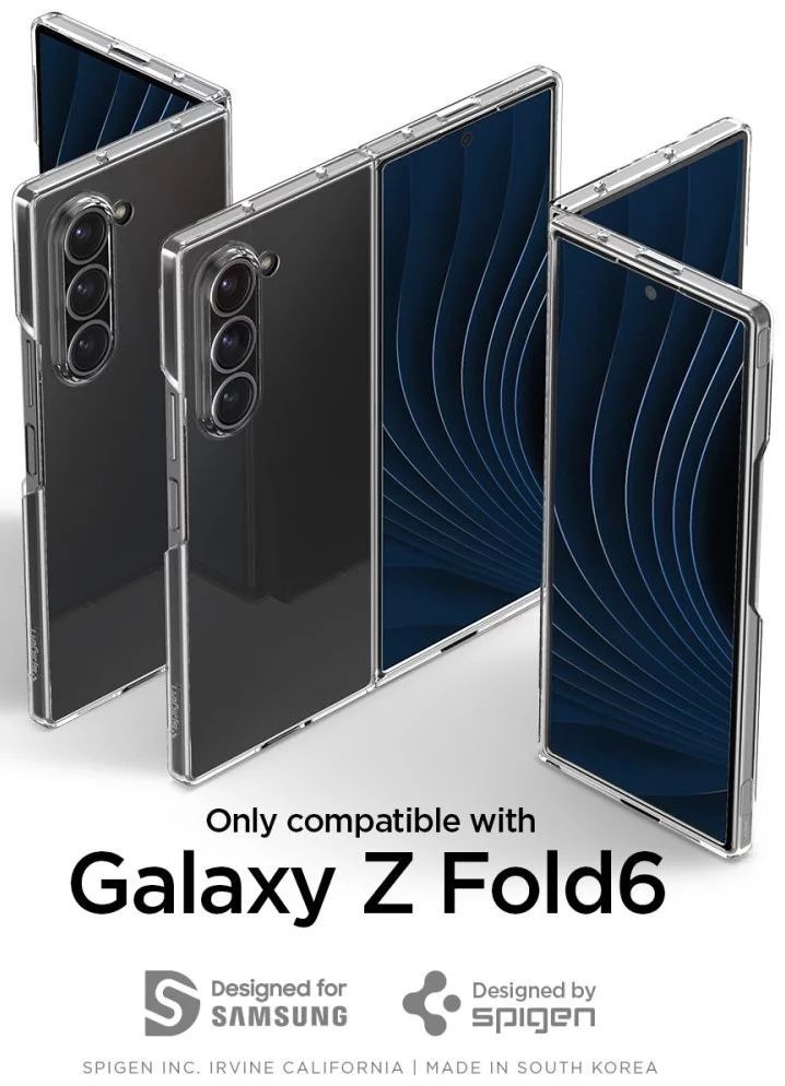 Spigen Air Skin Samsung Galaxy Z Fold6 Crystal Clear Spigen Air Skin Samsung Galaxy Z Fold6 Crystal Clear