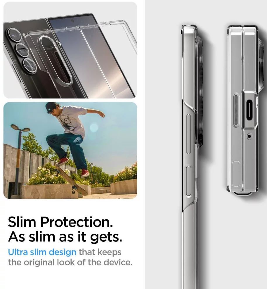 Spigen Air Skin Samsung Galaxy Z Fold6 Crystal Clear Spigen Air Skin Samsung Galaxy Z Fold6 Crystal Clear