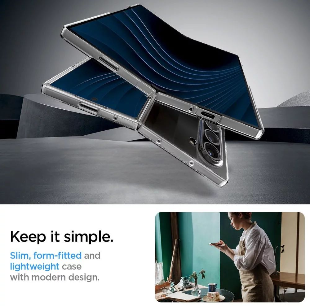 Spigen Air Skin Samsung Galaxy Z Fold6 Crystal Clear Spigen Air Skin Samsung Galaxy Z Fold6 Crystal Clear