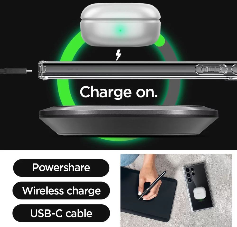 Spigen Ultra Hybrid Samsung Galaxy S24 Ultra Crystal Clear Spigen Ultra Hybrid Samsung Galaxy S24 Ultra Crystal Clear