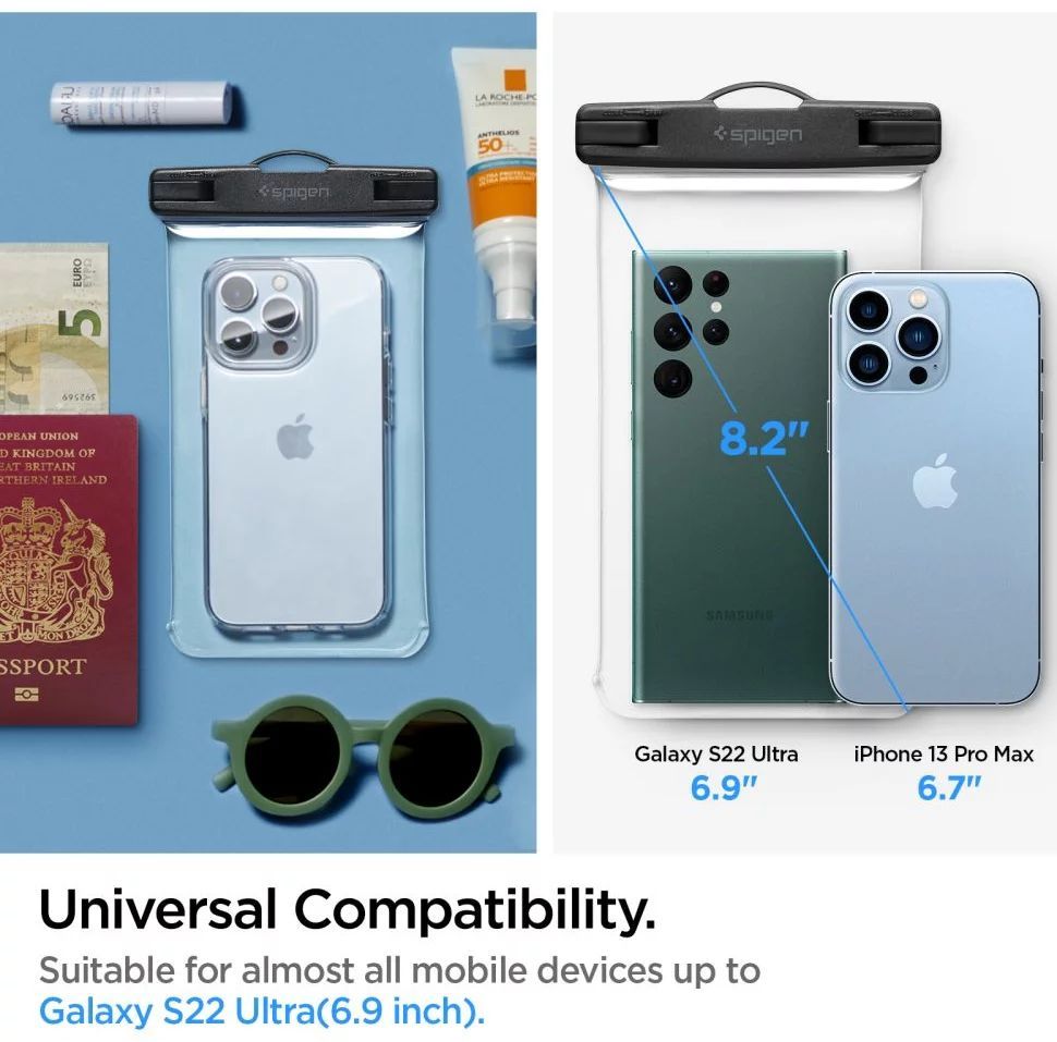 Spigen Aqua Shield WaterProof Case A601 1 Pack Crystal Clear Spigen Aqua Shield WaterProof Case A601 1 Pack Crystal Clear