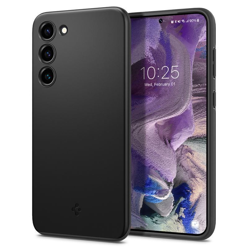 Spigen Thin Fit, black - Samsung Galaxy S23 Spigen Thin Fit, black - Samsung Galaxy S23