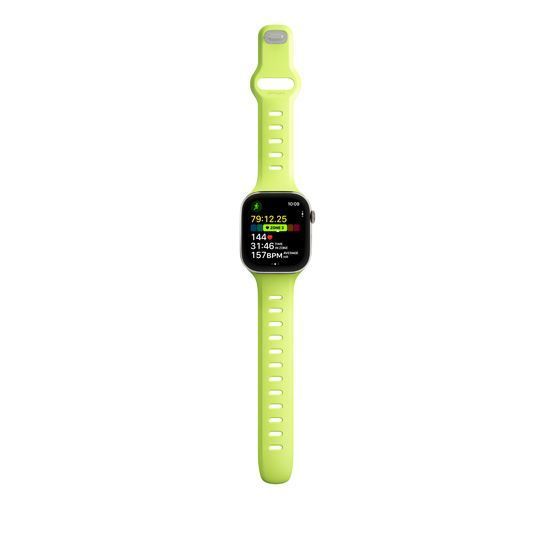 Nomad Tempo Band for AW 45mm/46mm Lime