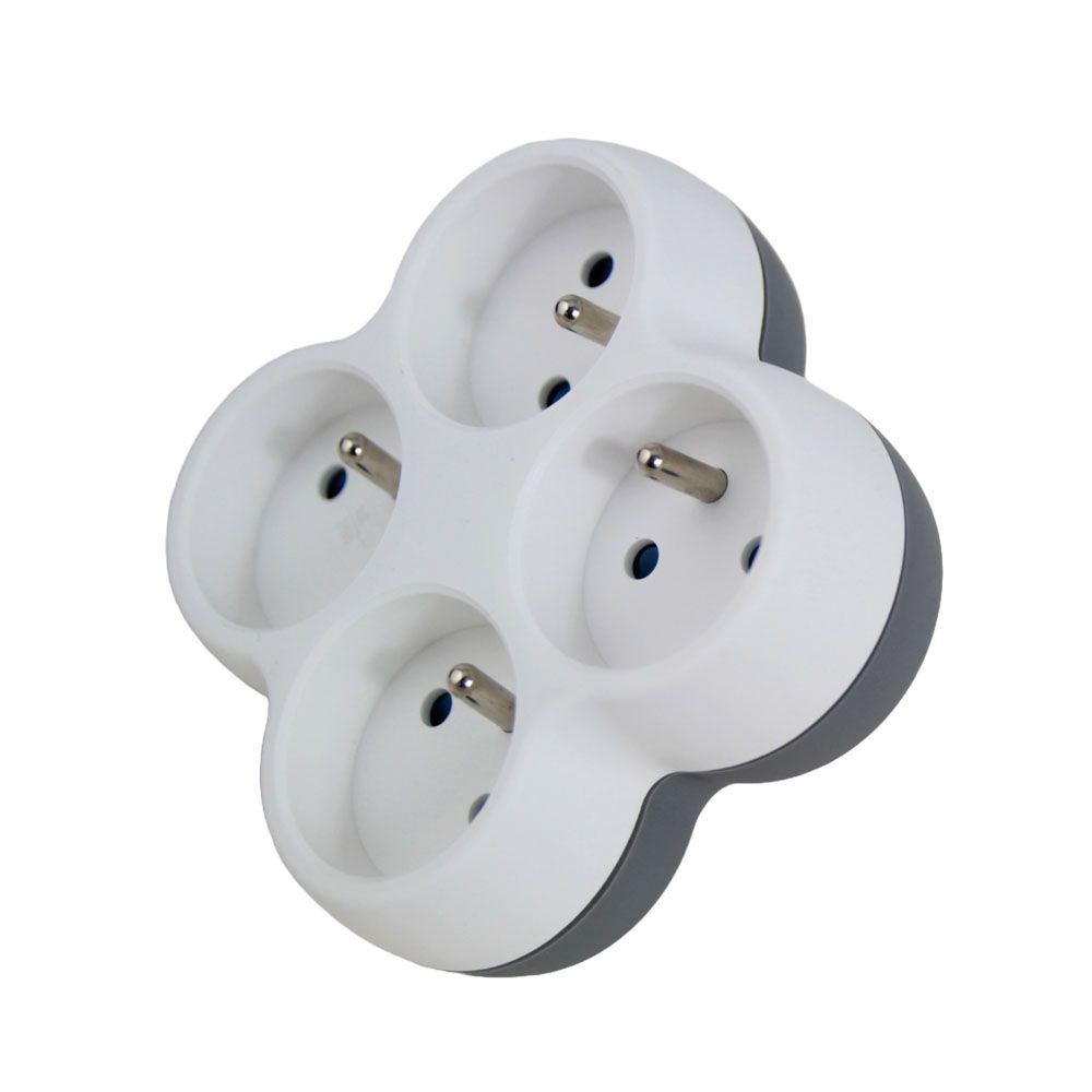 Esperanza Hálózati Elosztó 4DIN Fali White/Grey