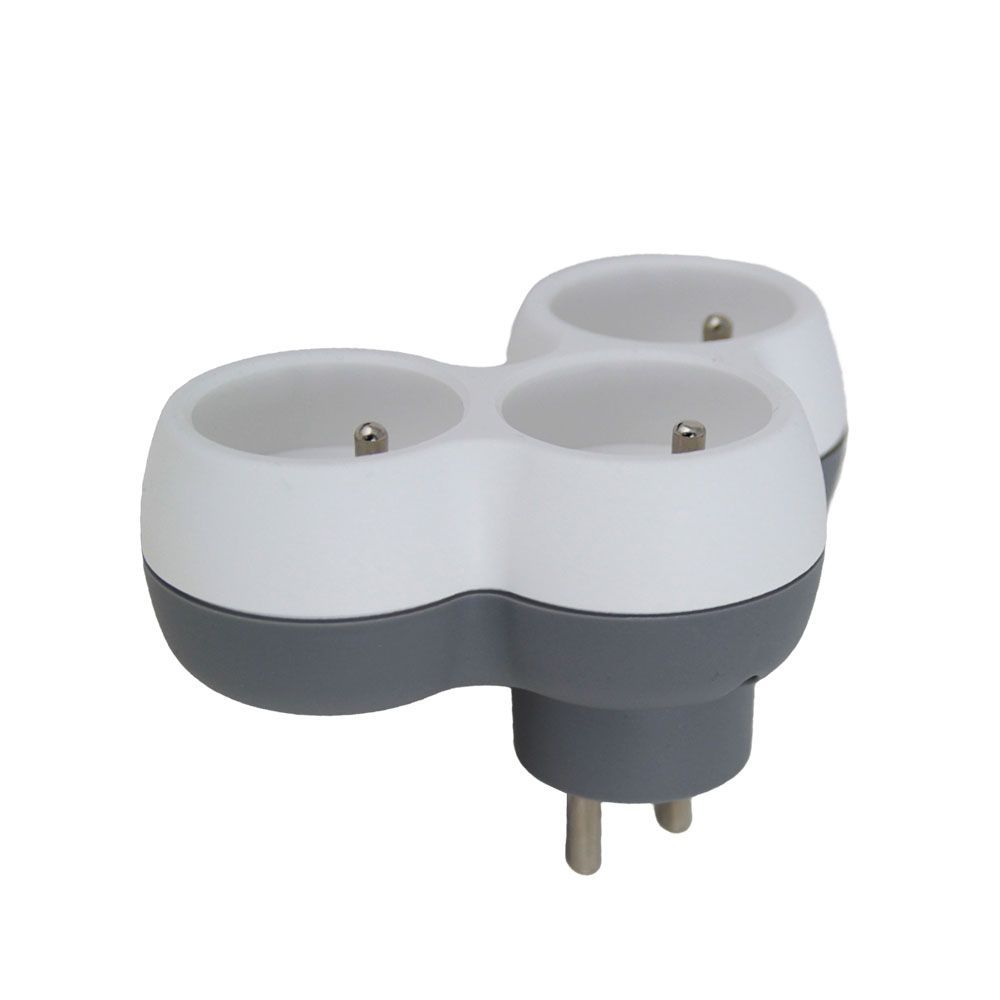 Esperanza Hálózati Elosztó 3DIN Fali White/Grey