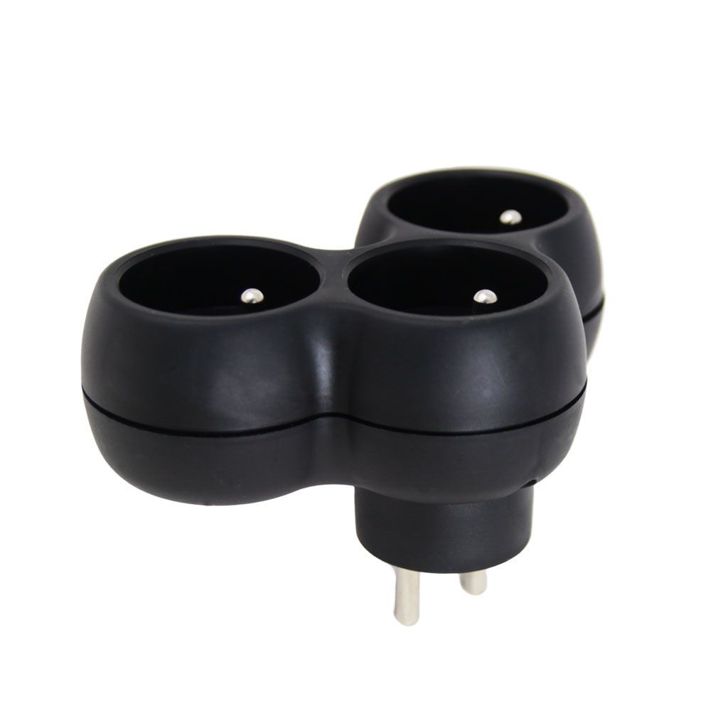 Esperanza Hálózati Elosztó 3DIN Fali Black Esperanza Hálózati Elosztó 3DIN Fali Black