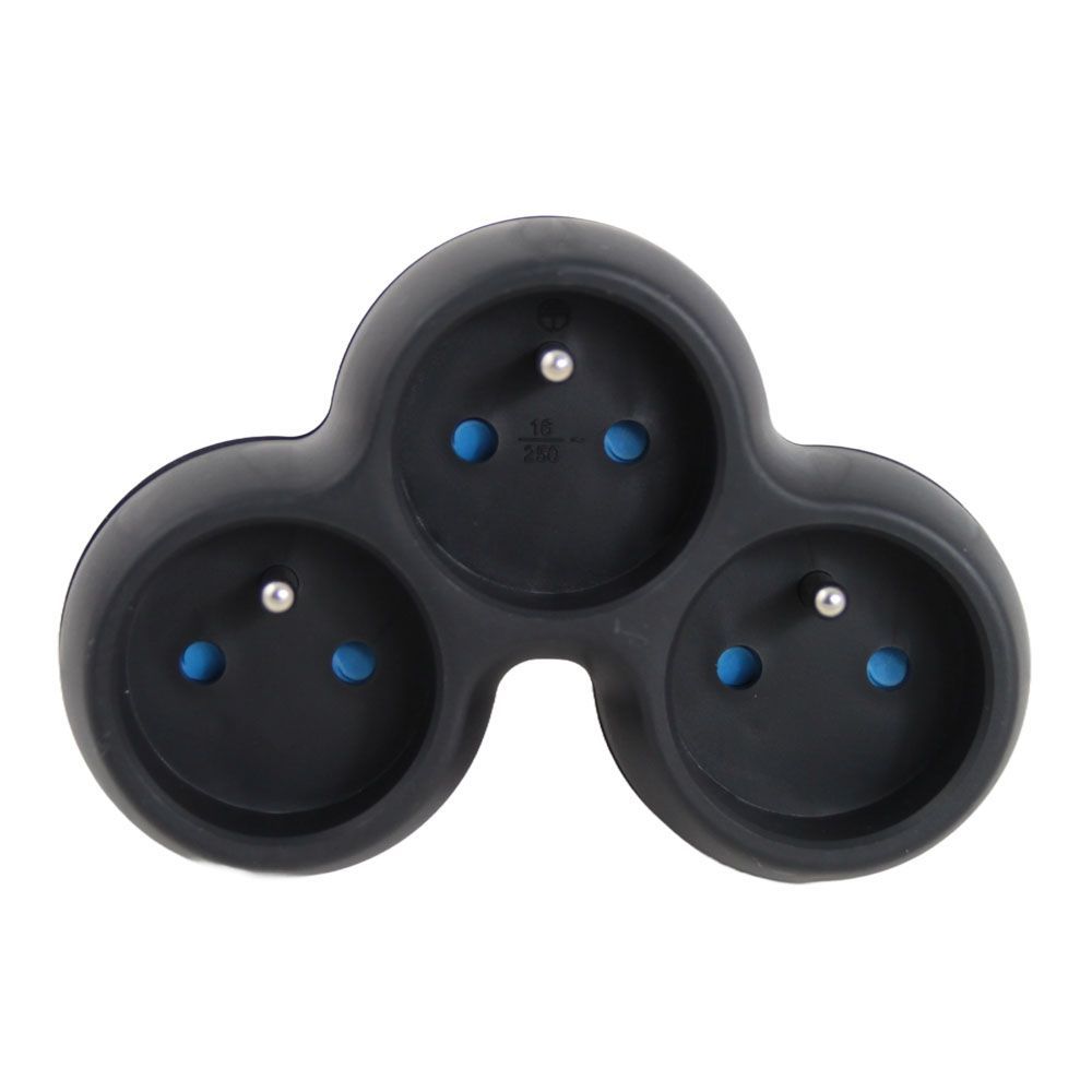 Esperanza Hálózati Elosztó 3DIN Fali Black Esperanza Hálózati Elosztó 3DIN Fali Black