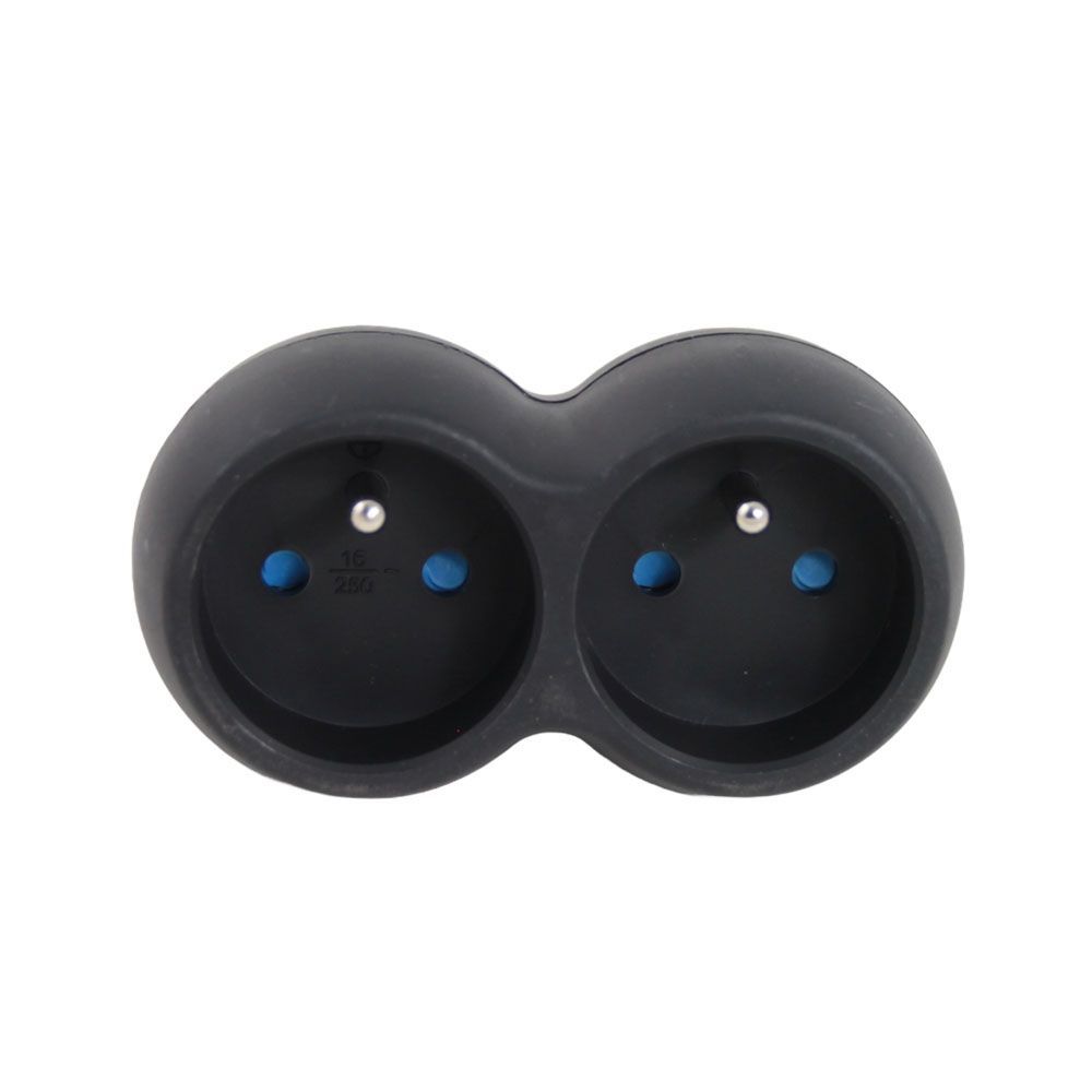 Esperanza Hálózati Elosztó 2DIN Fali Black Esperanza Hálózati Elosztó 2DIN Fali Black