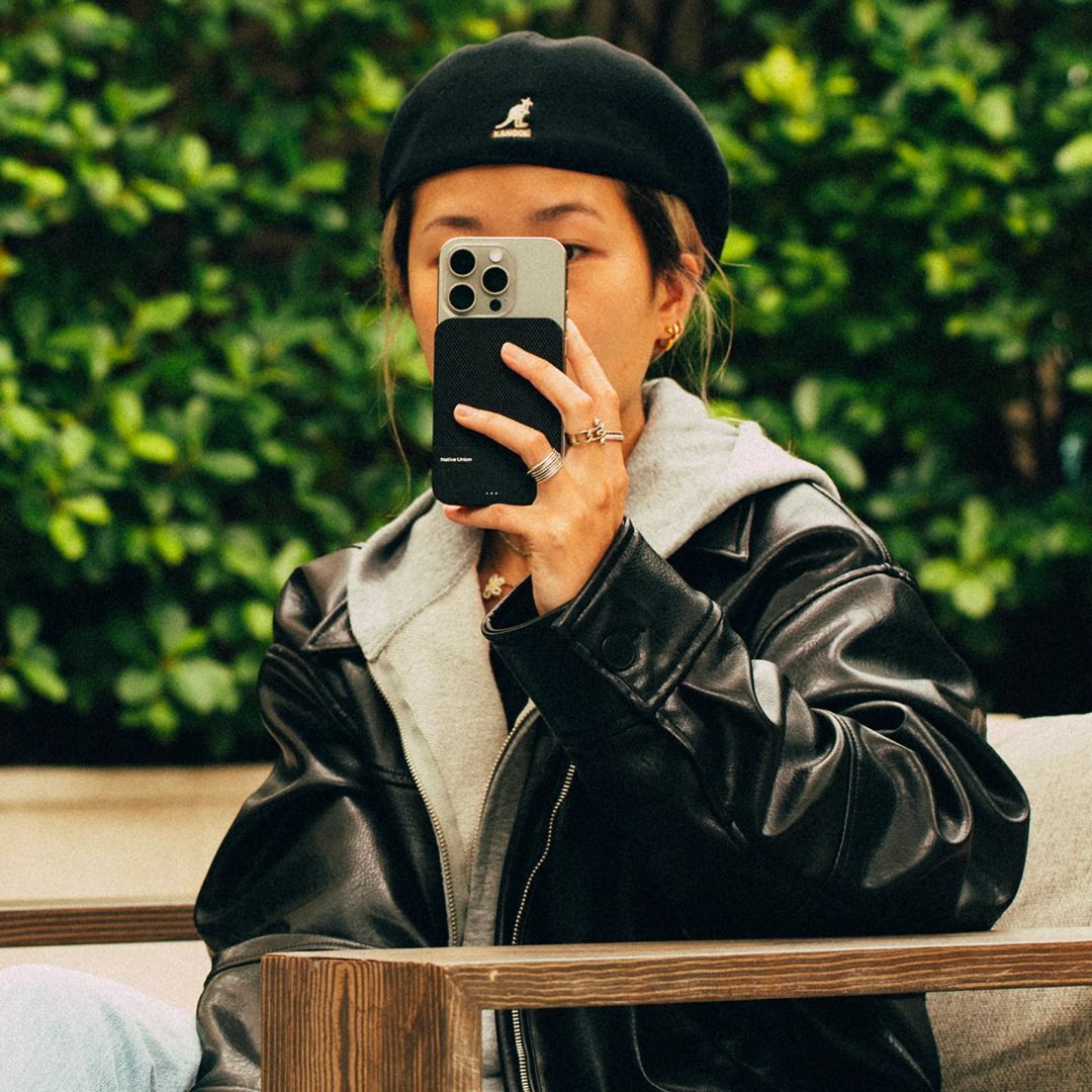 Native Union (Re)Classic Magnetic PowerBank Qi2 5000mAh Black Native Union (Re)Classic Magnetic PowerBank Qi2 5000mAh Black