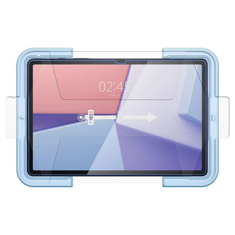 Spigen Glass tR EZ Fit 1 Pack - Samsung Galaxy Tab S9+ Spigen Glass tR EZ Fit 1 Pack - Samsung Galaxy Tab S9+