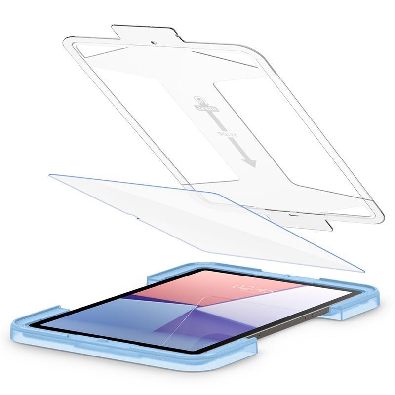 Spigen Glass tR EZ Fit 1 Pack - Samsung Galaxy Tab S9+ Spigen Glass tR EZ Fit 1 Pack - Samsung Galaxy Tab S9+