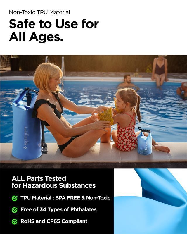 Spigen Aqua Shield WaterProof Dry Bag 20L + 2L A630 Sea Blue Spigen Aqua Shield WaterProof Dry Bag 20L + 2L A630 Sea Blue