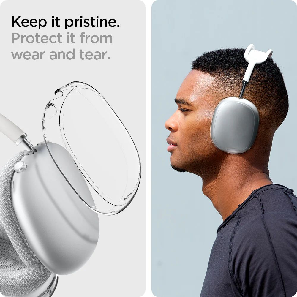 Spigen Ultra Hybrid Pro for AirPods Max Crystal Clear