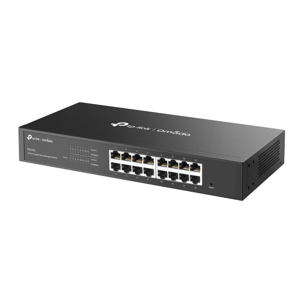 TP-Link ES216G Omada 16-Port Gigabit Easy Managed Switch TP-Link ES216G Omada 16-Port Gigabit Easy Managed Switch