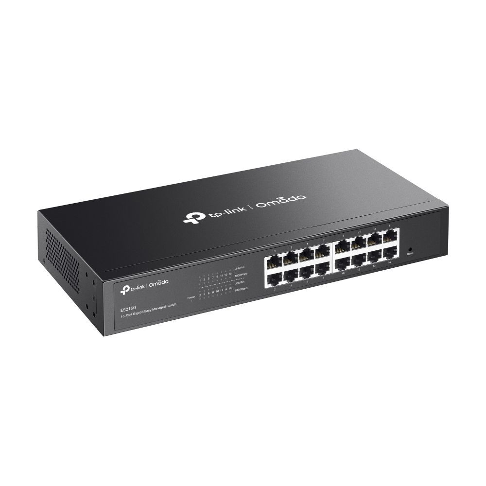TP-Link ES216G Omada 16-Port Gigabit Easy Managed Switch TP-Link ES216G Omada 16-Port Gigabit Easy Managed Switch