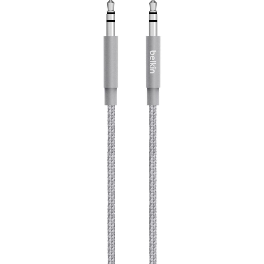 Belkin Mixit Metallic AUX Cable 1,2m Grey Belkin Mixit Metallic AUX Cable 1,2m Grey
