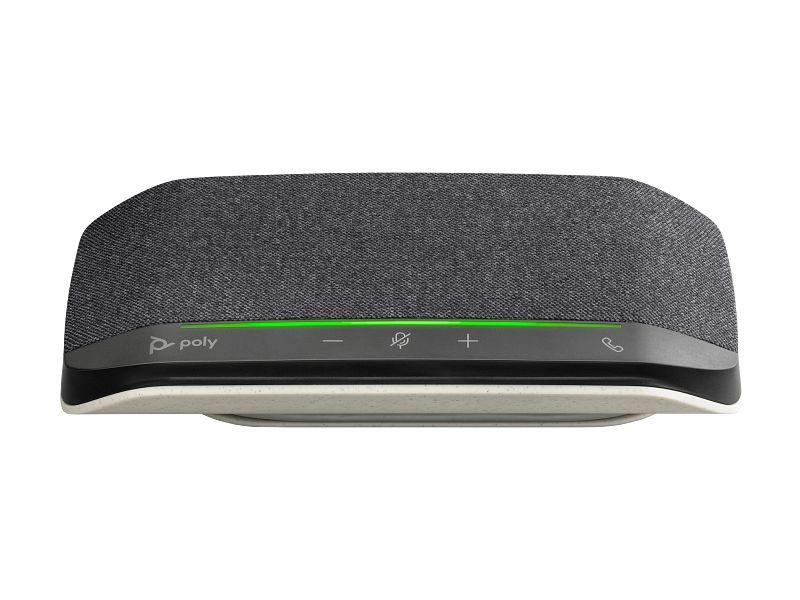 Poly Plantronics Sync 10 USB-A/C Conferencing Speaker Black/Silver Poly Plantronics Sync 10 USB-A/C Conferencing Speaker Black/Silver