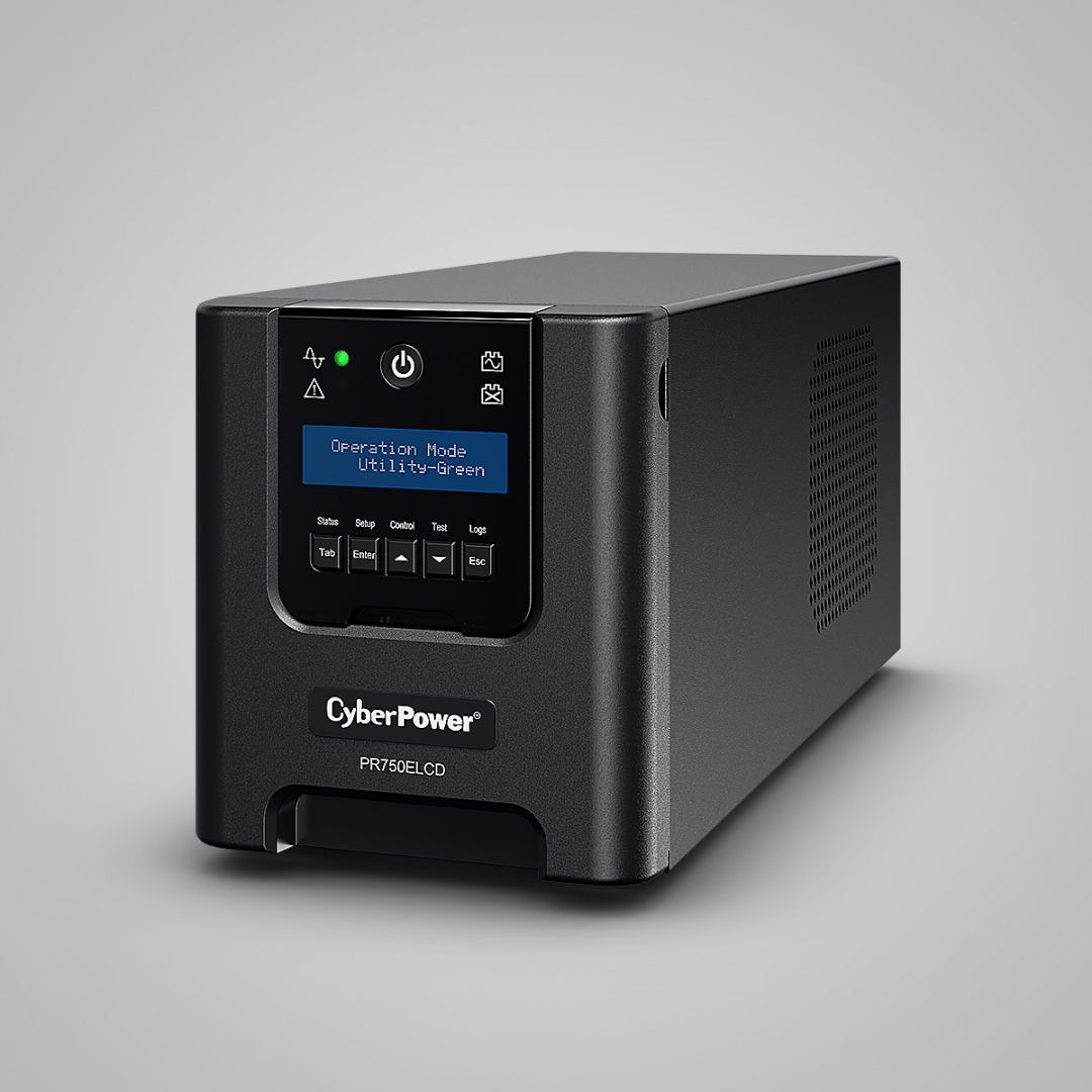 CyberPower PR750ELCD Smart App LCD 750VA UPS CyberPower PR750ELCD Smart App LCD 750VA UPS
