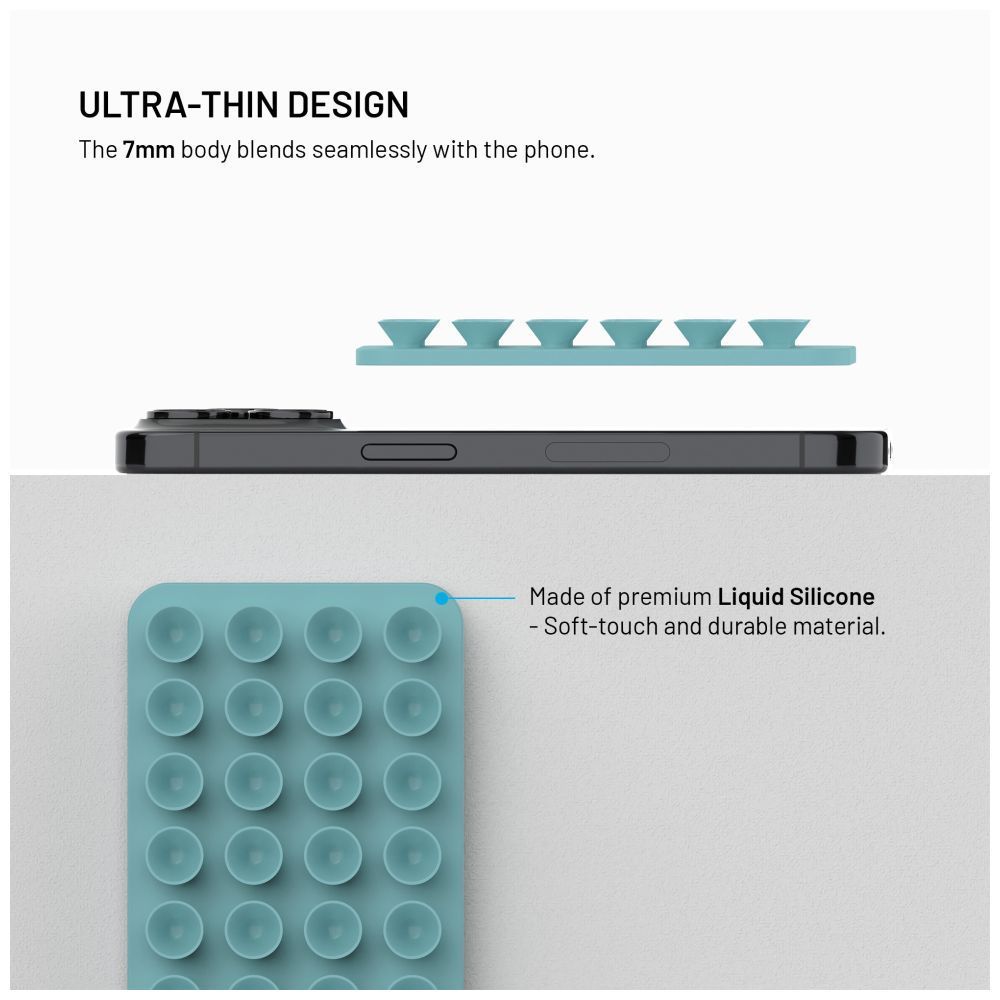 FIXED öntapadós tartó Magsafe kompatibilis, türkíz FIXED öntapadós tartó Magsafe kompatibilis, türkíz