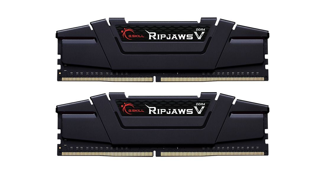 G.SKILL 16GB DDR4 4000Mhz Kit(2x8GB) Ripjaws V Black G.SKILL 16GB DDR4 4000Mhz Kit(2x8GB) Ripjaws V Black